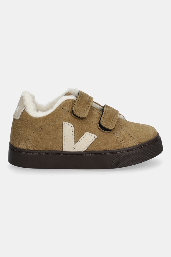 Veja sneakers in camoscio per bambini Small Esplar Winter SF0320983C.22.27 marrone AW25