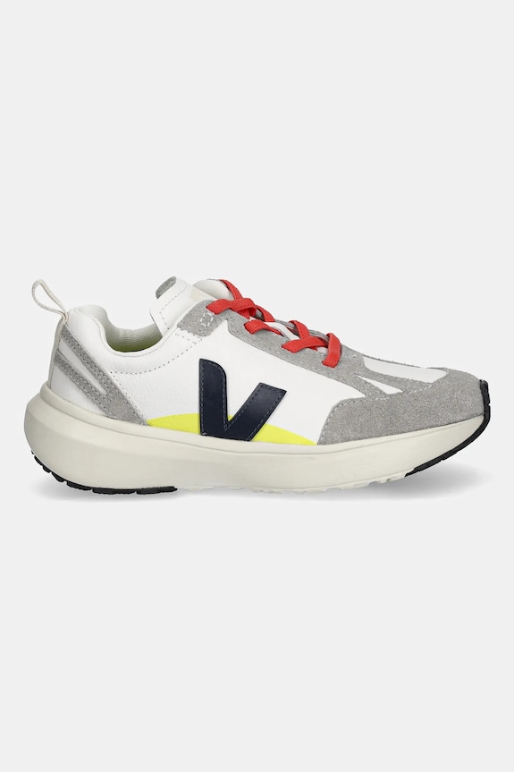 Dječje kožne tenisice Veja Small Canary Light YL2021026C.28.35 siva AW25
