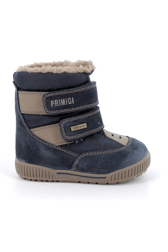 Primigi buty zimowe skórzane dziecięce 8861122 granatowy AW25