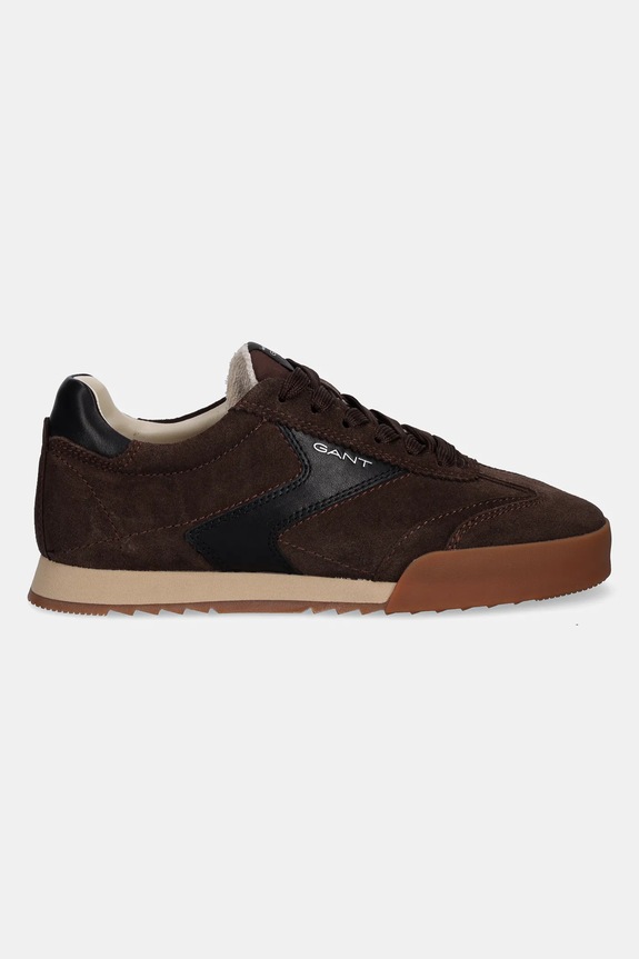 Gant sneakersy skórzane Baylle 31633002 brązowy AW25