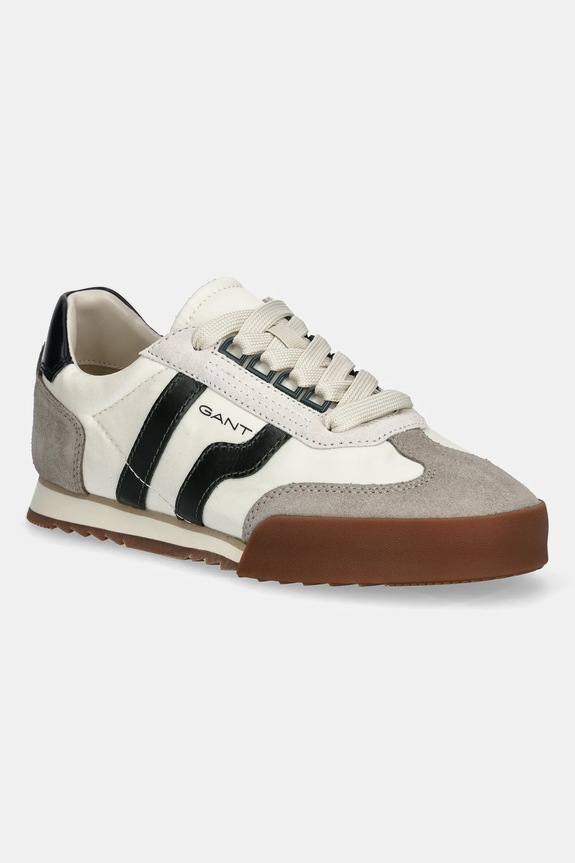 Gant sneakersy Baylle skóra zamszowa beżowy 31637001