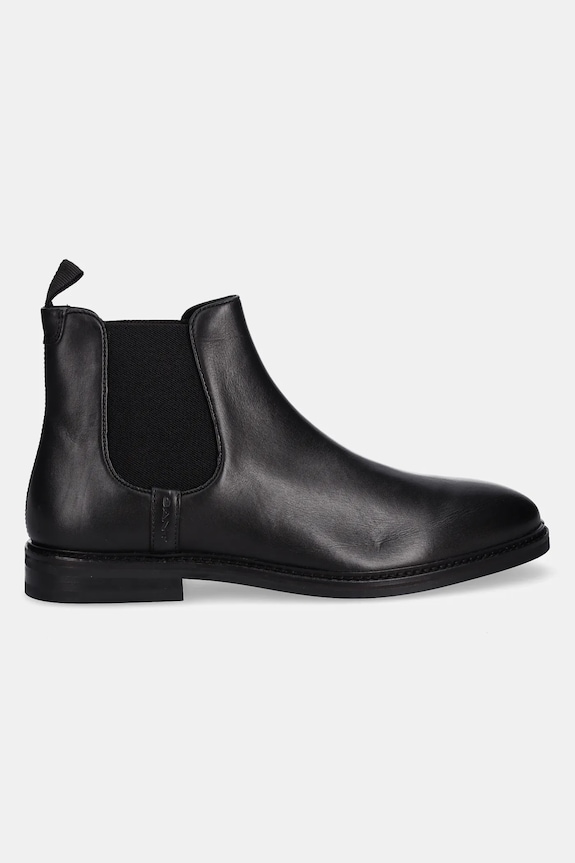 Gant sztyblety skórzane Bidford 31651143 czarny AW25