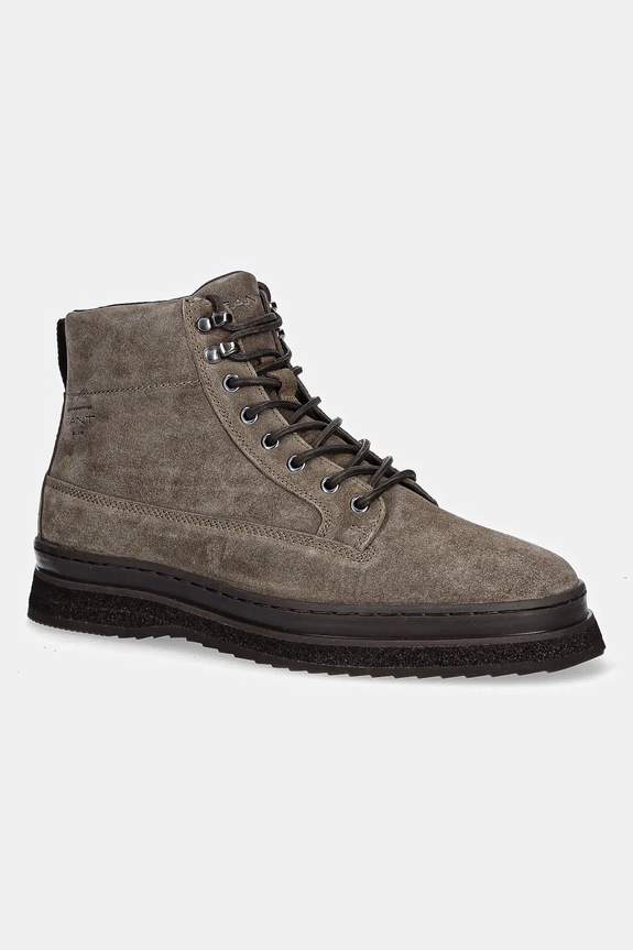 Gant buty zamszowe Blistown eleganckie brązowy 31643136