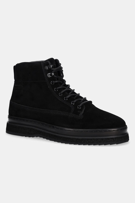 Gant buty zamszowe Blistown eleganckie czarny 31643136