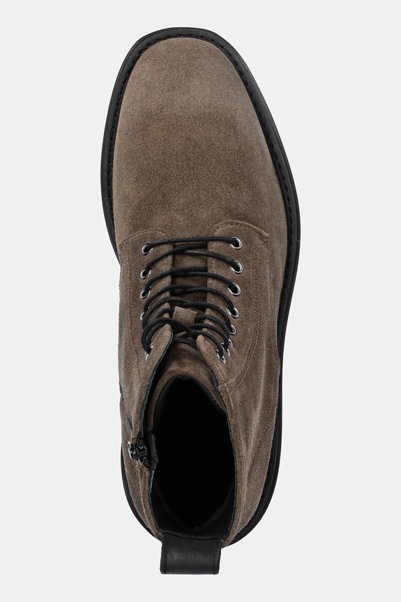 Gant pantofi de piele întoarsă Boggar maro 31643135