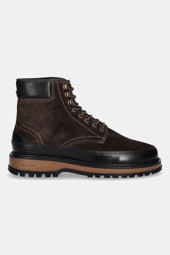 Gant bocanci de piele Clafton 31643132 maro NC25