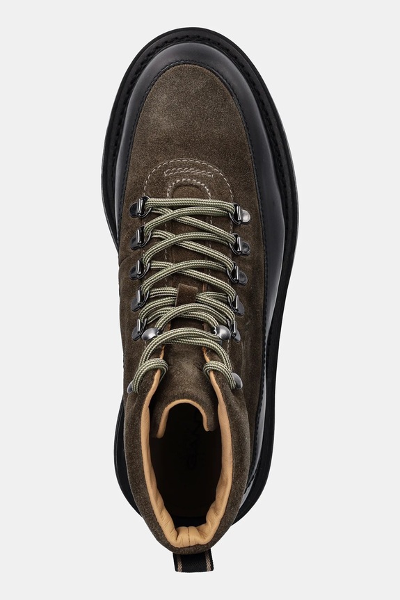 Gant bocanci de piele Hillprep verde 31643121