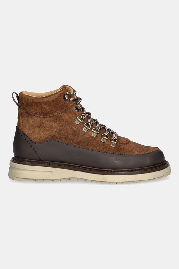 Gant bocanci de piele Hillprep 31643121 maro AW25