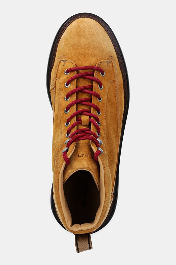 Σουέτ μποτάκια Gant Hillprep κίτρινο 31643122