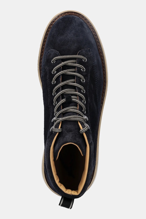 Σουέτ μποτάκια Gant Hillprep σκούρο μπλε 31643122