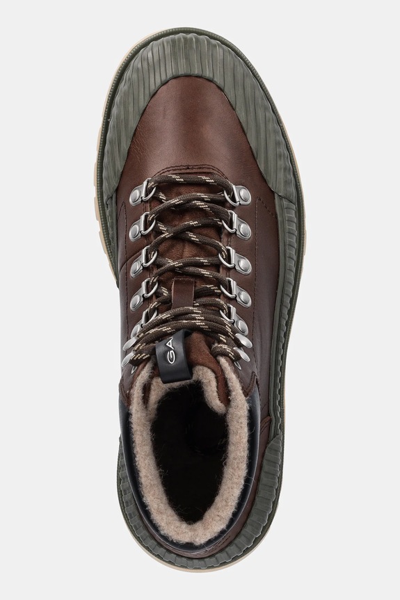 Gant bocanci de piele Nebrada maro 31641108