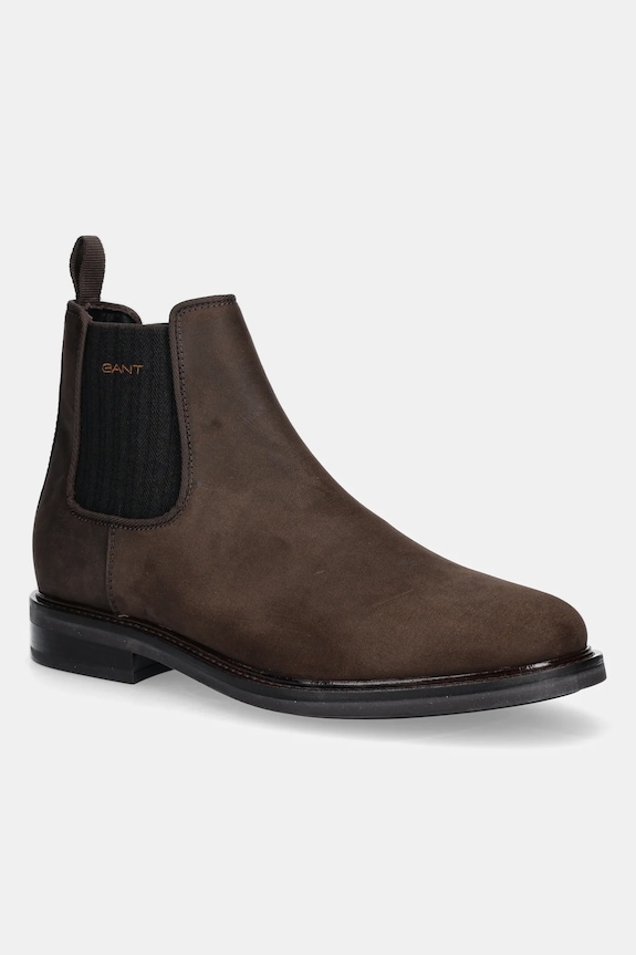 Nubukové kotníkové boty Gant St Fairkon casual hnědá 31654088
