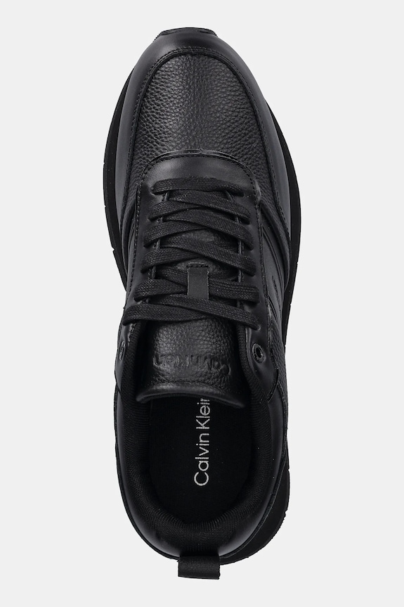 Calvin Klein sneakers LOW PROF RUNN LACEUP TAPE nero HM0HM01897