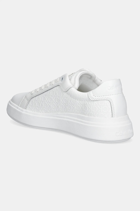 Obuća Tenisice Calvin Klein CHUNKY LOW TOP LACE UP MONO HM0HM01970 bijela