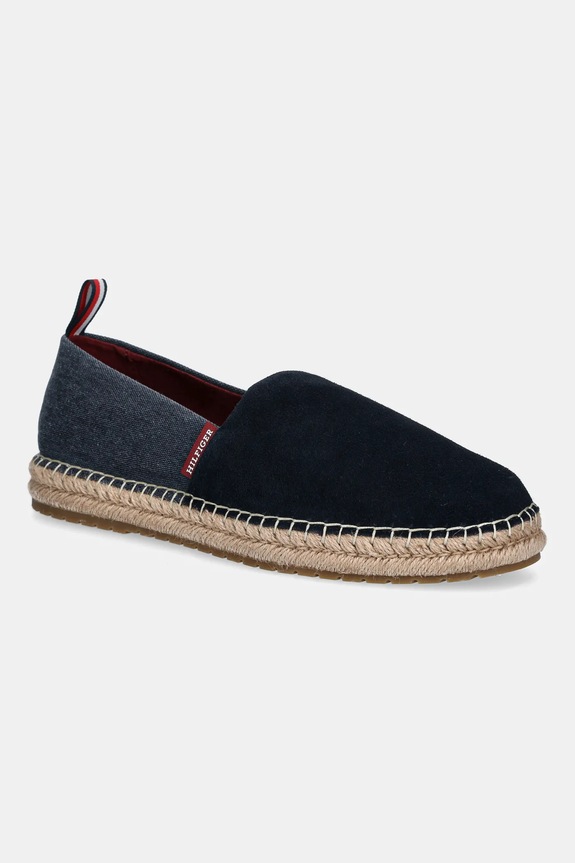 Tommy Hilfiger espadrile TH FLEX MIX ESPADRILLE textil bleumarin FM0FM05497