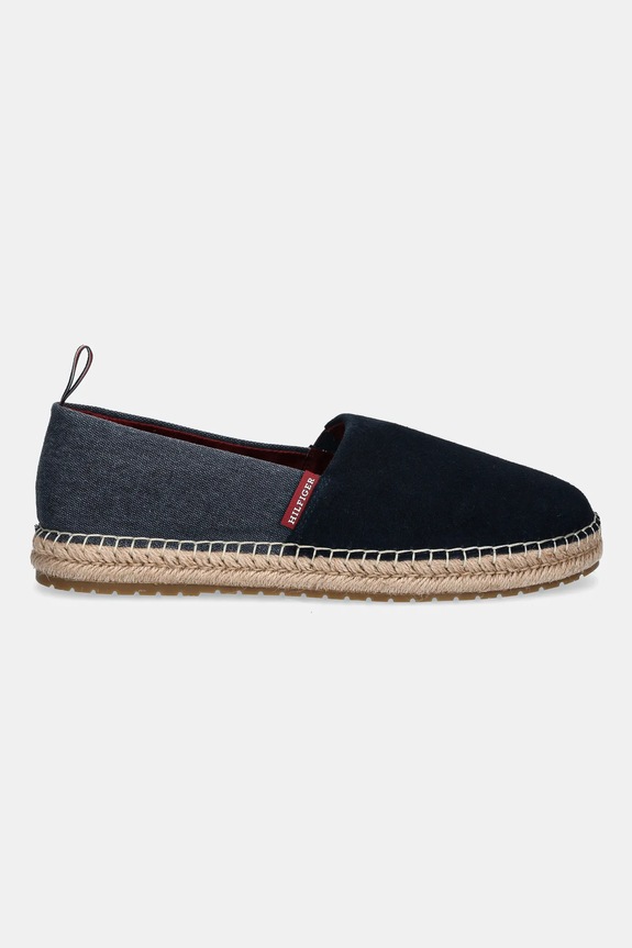 Tommy Hilfiger espadrile TH FLEX MIX ESPADRILLE FM0FM05497 bleumarin AW25