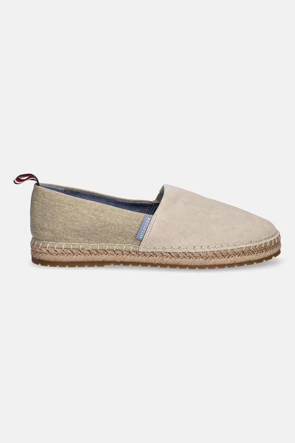 Εσπαντρίγιες Tommy Hilfiger TH FLEX MIX ESPADRILLE FM0FM05497 μπεζ AW25