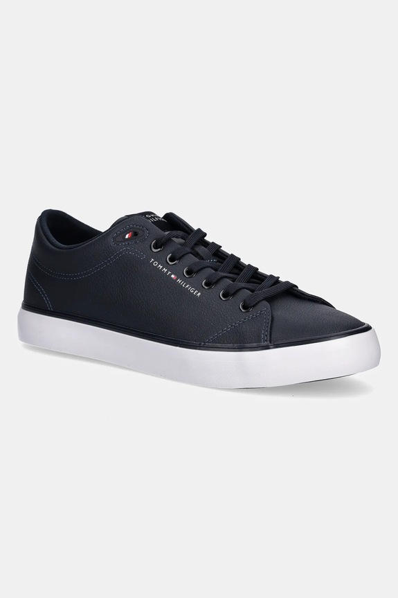 Sneakers Tommy Hilfiger TH HI VULC CORE LOW LTH II ESS μικρό σκούρο μπλε FM0FM05511