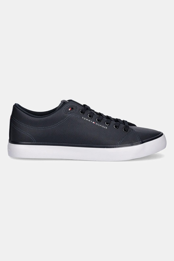 Sneakers Tommy Hilfiger TH HI VULC CORE LOW LTH II ESS FM0FM05511 σκούρο μπλε SS26