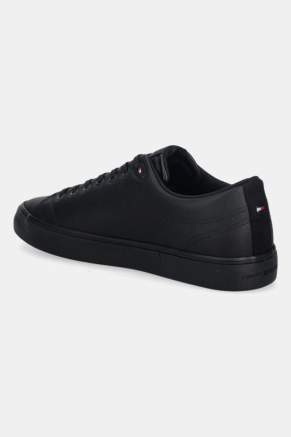 Cipők Tommy Hilfiger sportcipő TH HI VULC CORE LOW LTH II ESS FM0FM05511 fekete