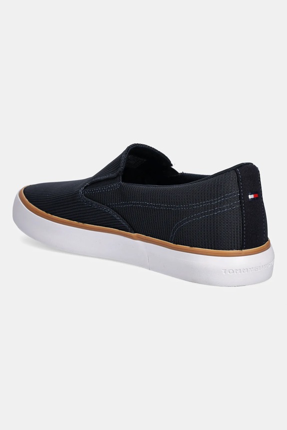 Scarpe Tommy Hilfiger scarpe da ginnastica TH HI VULC CORE LOW II SLIPON FM0FM05514 blu navy
