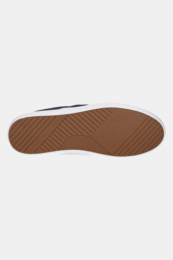 Tommy Hilfiger scarpe da ginnastica TH HI VULC CORE LOW II SLIPON FM0FM05514 blu navy