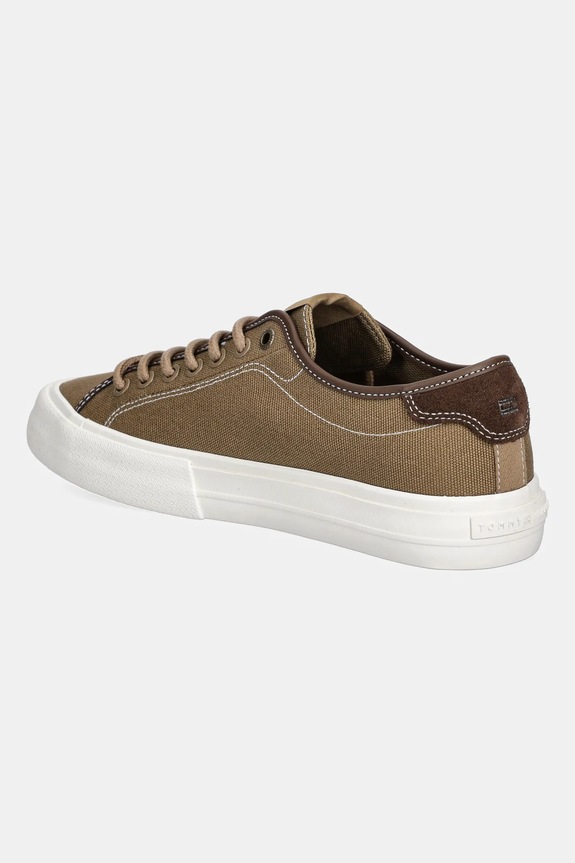 Obuwie Tommy Hilfiger tenisówki TH HI VULC STREET CANVAS FM0FM05515 brązowy