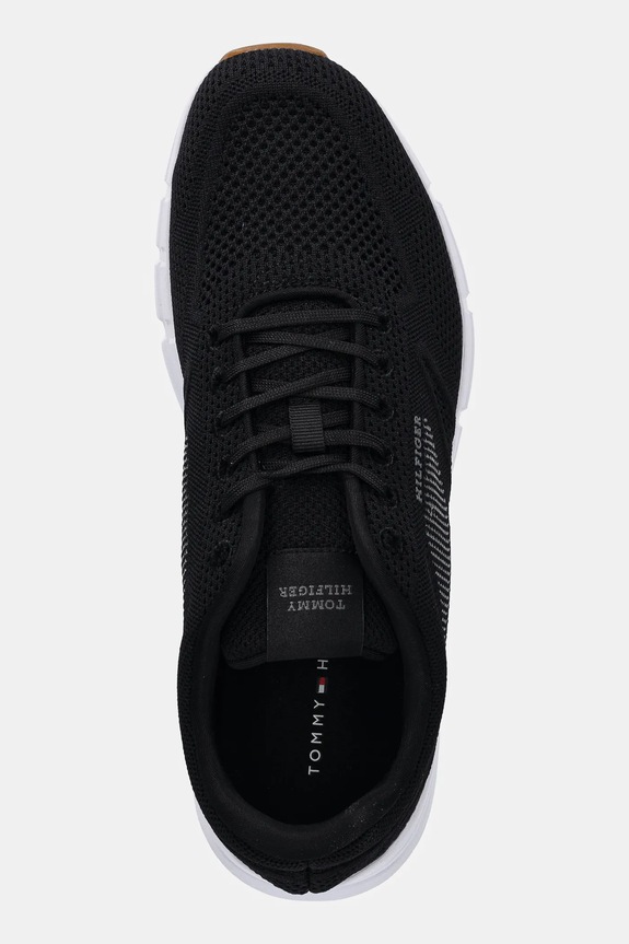 Tenisky Tommy Hilfiger MODERN COMFORT RUN KNIT čierna FM0FM05524