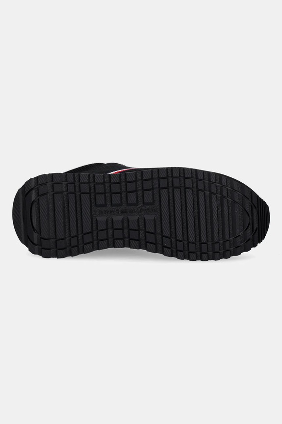 Tenisky Tommy Hilfiger NEW RUNNER EVA CORPO KNIT FM0FM05648 čierna