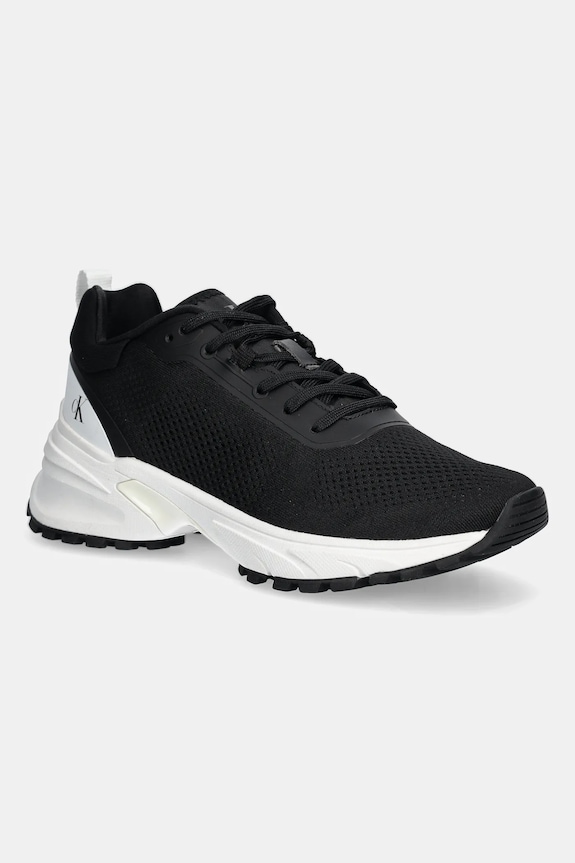 Sneakers Calvin Klein Jeans HIKE RUNNER TECH KNIT συνθετικό μαύρο YM0YM01284