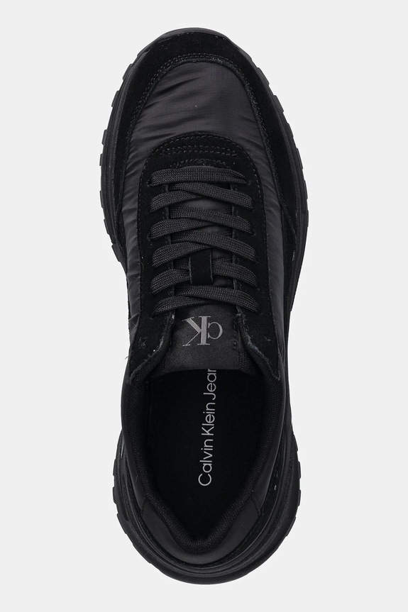 Sneakers Calvin Klein Jeans HIKE RUNNER CASUAL NY-SU μαύρο YM0YM01292