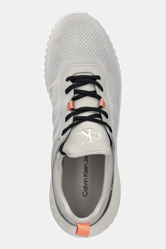 Tenisky Calvin Klein Jeans EVA RUNNER TECH KNIT sivá YM0YM01293