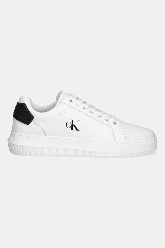 Sneakers Calvin Klein Jeans CHUNKY CUPSOLE RU PATCH LTH YM0YM01296 λευκό AW25