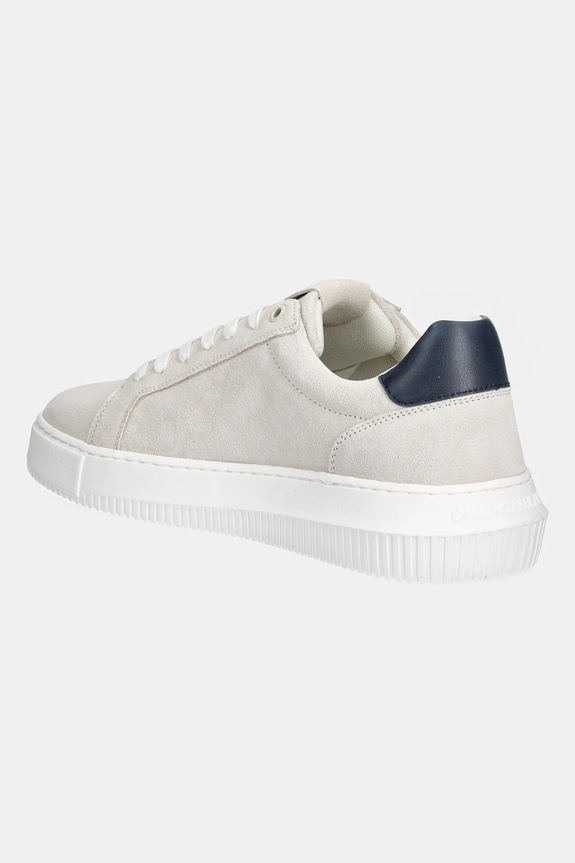 Obuwie Calvin Klein Jeans sneakersy zamszowe CHUNKY CUPSOLE SU YM0YM01299 beżowy