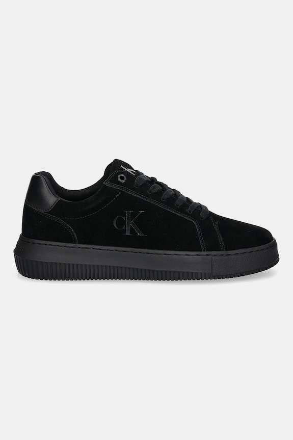 Calvin Klein Jeans sneakersy zamszowe CHUNKY CUPSOLE SU YM0YM01299 czarny AW25