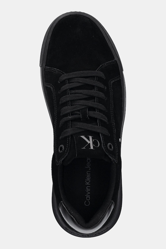 Calvin Klein Jeans sneakersy zamszowe CHUNKY CUPSOLE SU czarny YM0YM01299