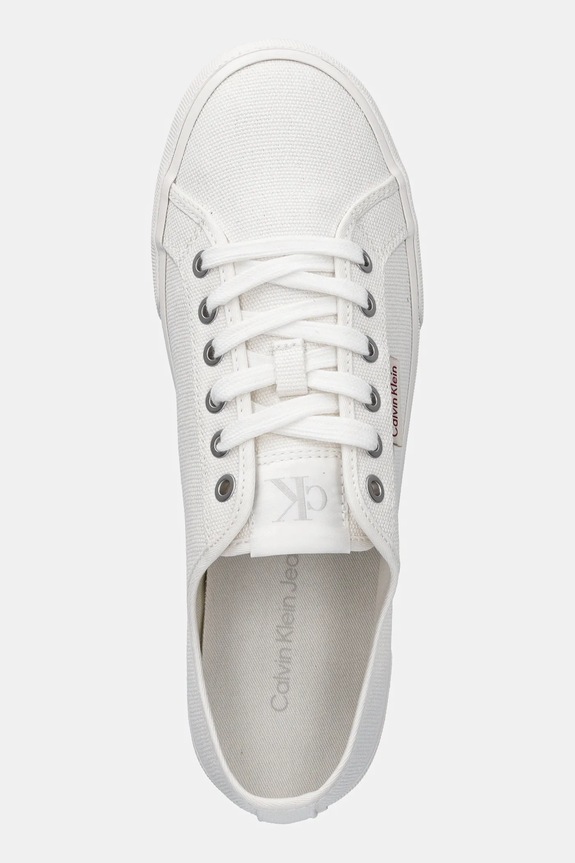 Teniske Calvin Klein Jeans ESS VULC LOW MG CV bela YM0YM01301