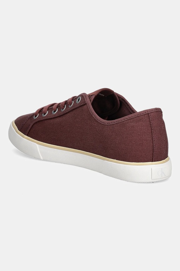 Obuv Tenisky Calvin Klein Jeans ESS VULC LOW MG CV YM0YM01301 burgundské