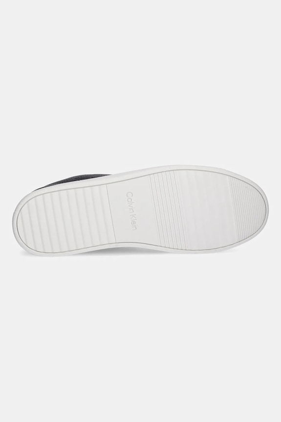 Δερμάτινα sneakers Calvin Klein Jeans LOW PROFILE CUPSOLE TMB LTH YM0YM01331 μαύρο