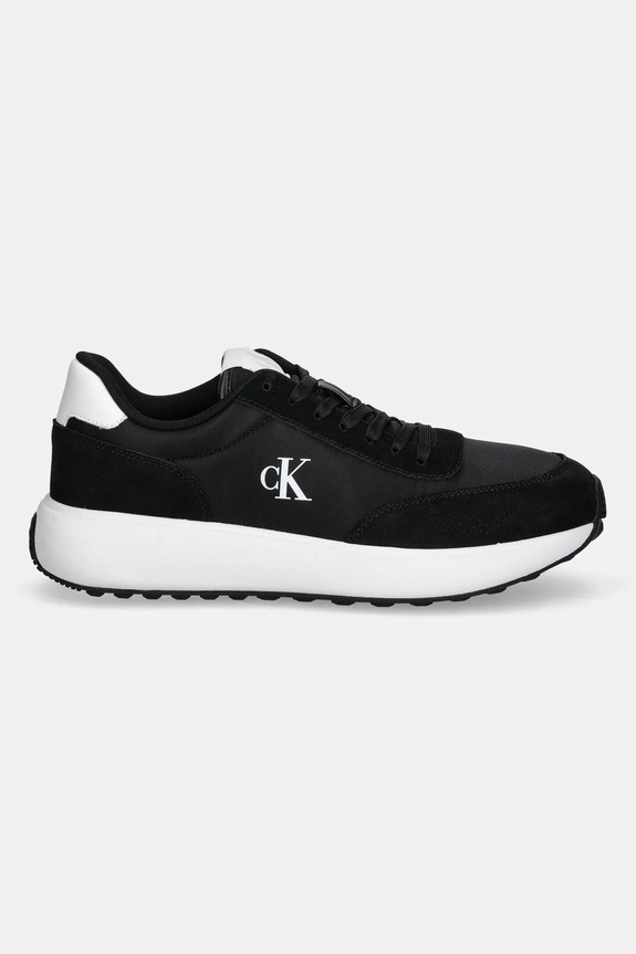 Calvin Klein Jeans sneakersy ATHLEISURE RUNNER LACEUP NY-SU YM0YM01370 czarny AW25