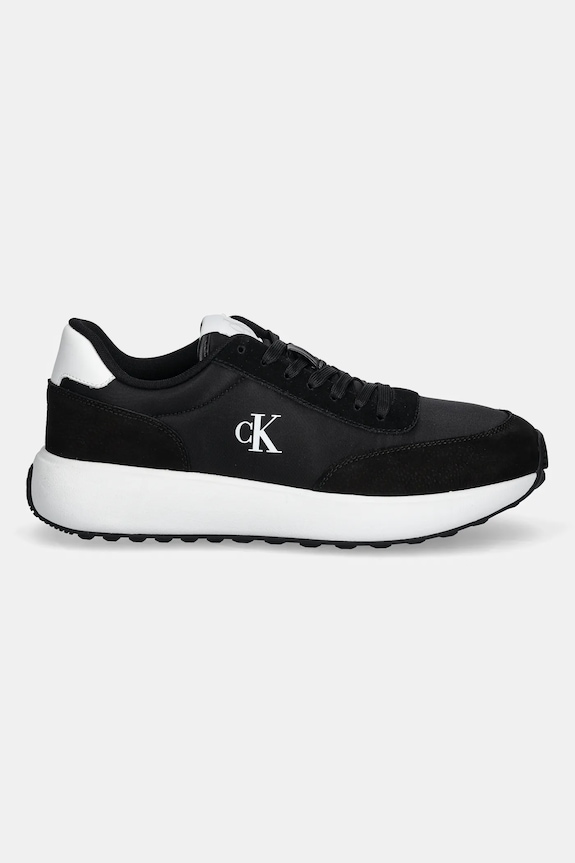 Calvin Klein Jeans sneakersy ATHLEISURE RUNNER LACEUP NY-SU YM0YM01370 czarny AW25