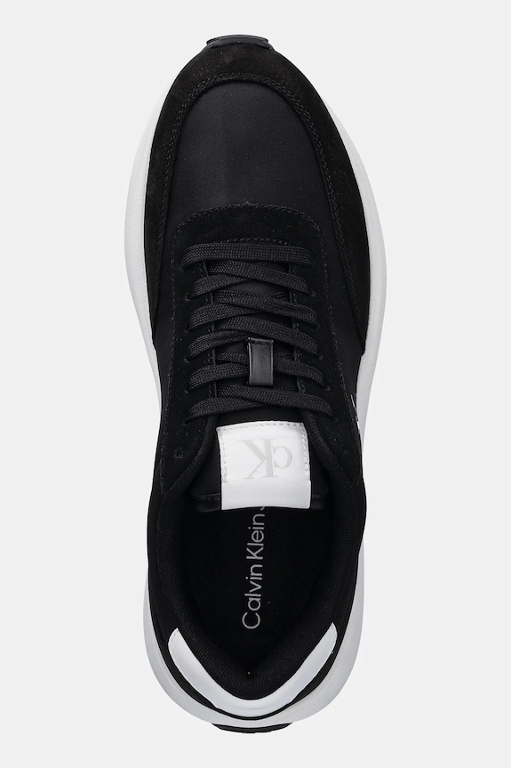 Calvin Klein Jeans sneakersy ATHLEISURE RUNNER LACEUP NY-SU czarny YM0YM01370