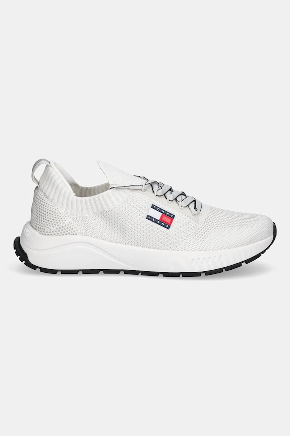 Tommy Jeans sportcipő TJM RUNNER KNITTED EM0EM01580 fehér AW25