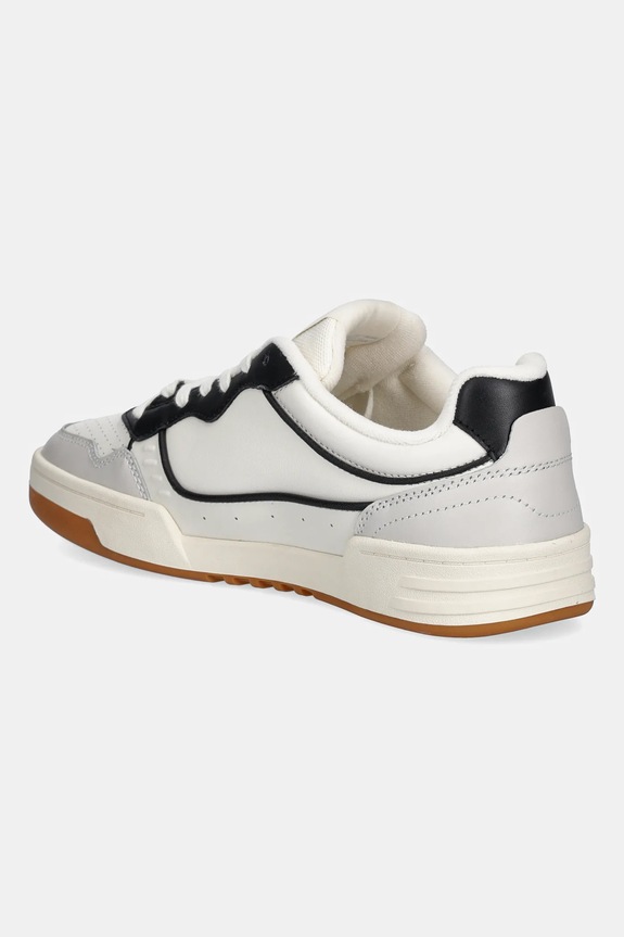 Obuv Kožené tenisky Tommy Jeans TJM CUPSOLE ELEVATED LEATHER EM0EM01585 biela