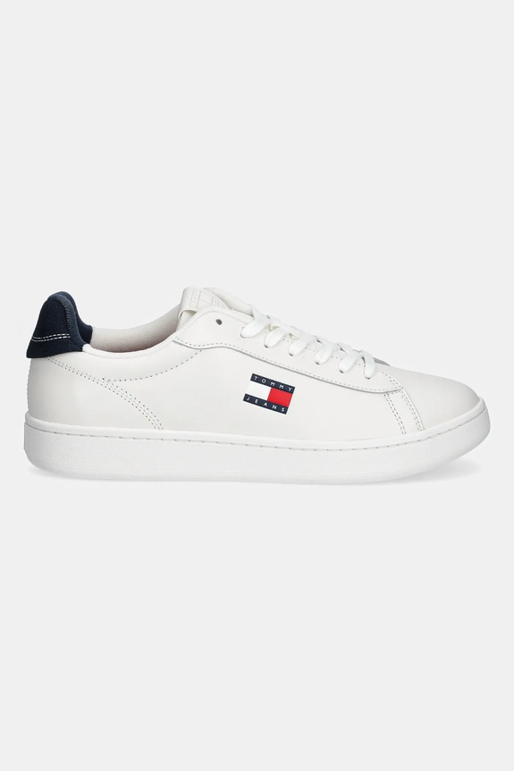 Tommy Jeans sneakers din piele ARCHIVE '98 EM0EM01596 alb AW25