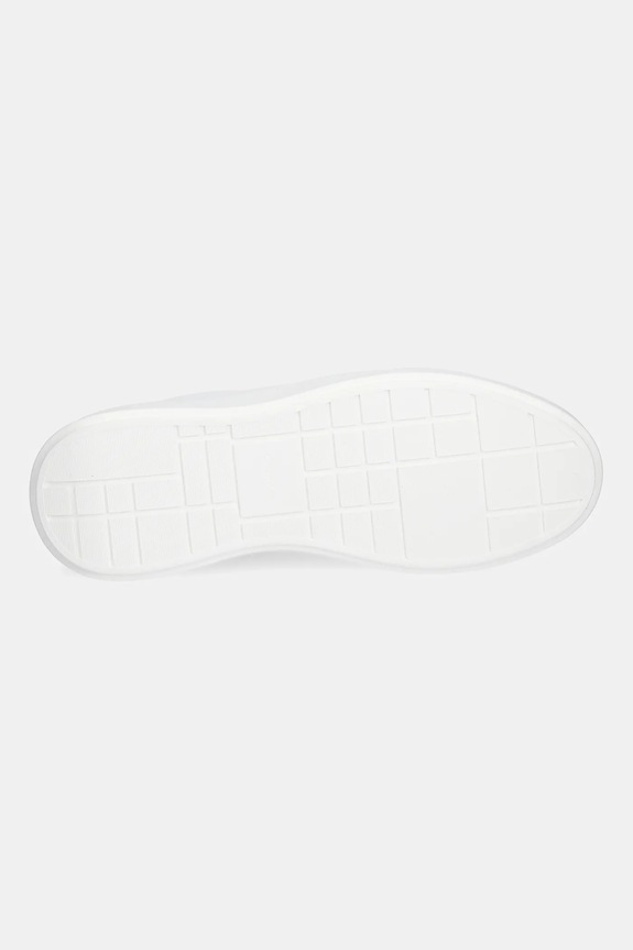 Calvin Klein sneakers in pelle CHUNKY CUPSOLE LACEUP LTH YM0YM01344 bianco