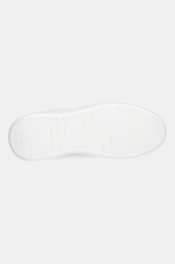 Calvin Klein sneakers in pelle CHUNKY CUPSOLE LACEUP LTH YM0YM01344 bianco
