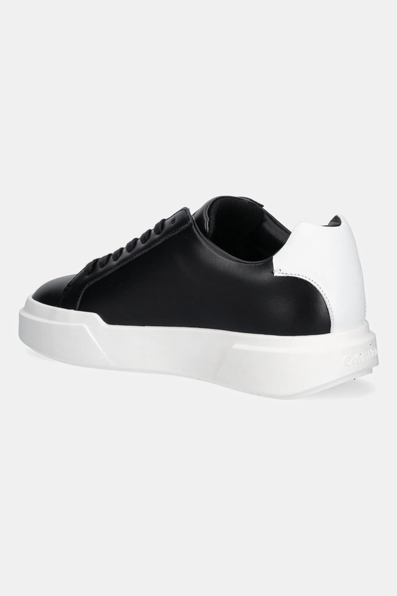 Obuća Kožne tenisice Calvin Klein CHUNKY CUPSOLE LACEUP LTH YM0YM01344 crna