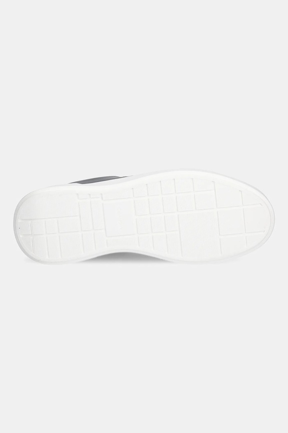 Kožne tenisice Calvin Klein CHUNKY CUPSOLE LACEUP LTH YM0YM01344 crna