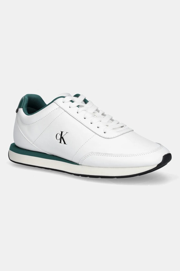 Calvin Klein sneakers RETRO RUNNER ESS LTH altri bianco YM0YM01355